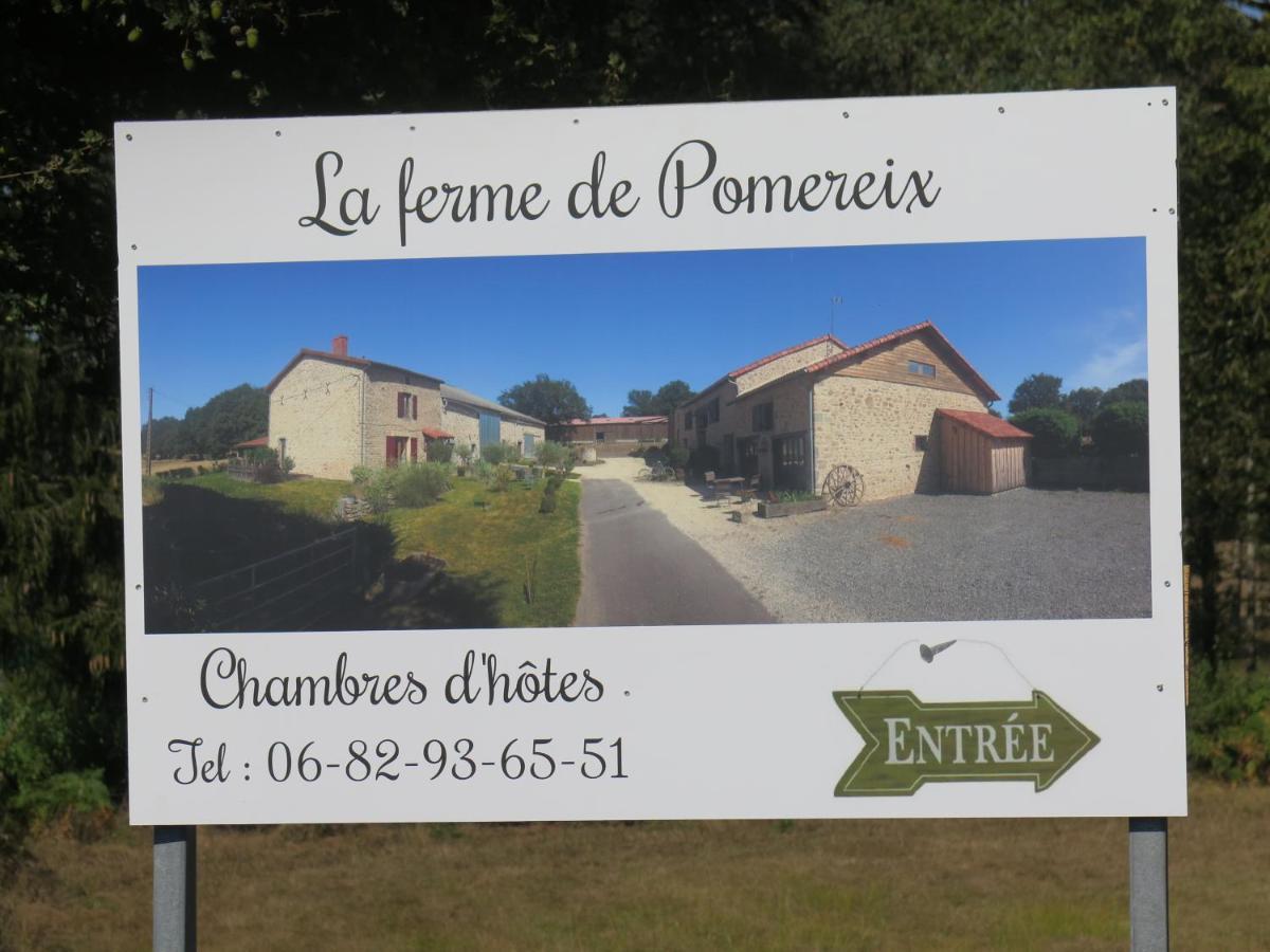 La Ferme De Pomereix Le Dorat ภายนอก รูปภาพ